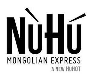 NUHU MONGOLIAN EXPRESS A NEW HUHOT logo