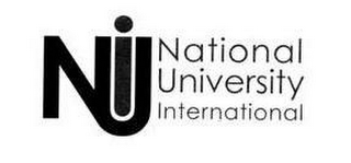 NUI NATIONAL UNIVERSITY INTERNATIONAL logo