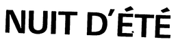 NUIT D'ETE logo
