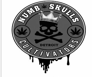 NUMB SKULLS CULTIVATORS DETROIT logo
