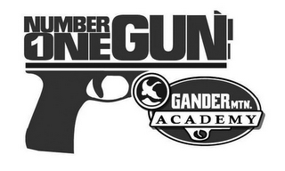NUMBER 1 ONE GUN GANDER MTN. ACADEMY logo