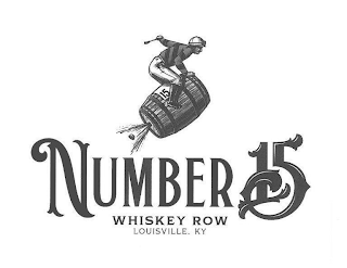 NUMBER 15 WHISKEY ROW LOUISVILLE, KY logo