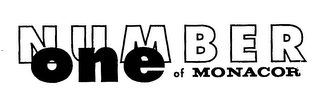NUMBER ONE OF MONACOR logo