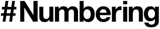 #NUMBERING logo