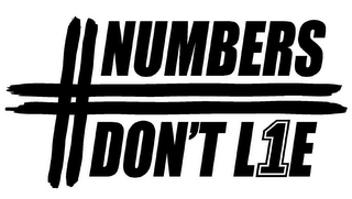 # NUMBERS DON'T L1E logo