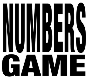 NUMBERS GAME logo