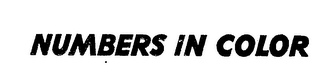 NUMBERS IN COLOR logo
