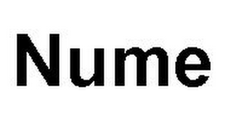 NUME logo