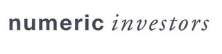 NUMERIC INVESTORS logo