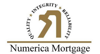NUMERICA MORTGAGE QUALITY INTEGRITY RELIABILITY logo