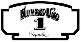NUMERO UNO 1 TEQUILA logo