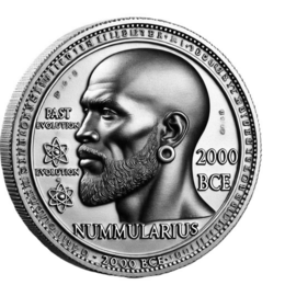 ‘NUMMULARIUS’ "2000 "PAST EVOLUTION" logo