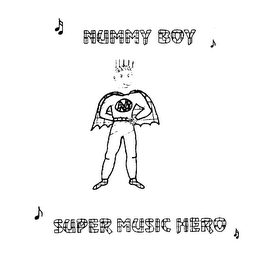 NUMMY BOY SUPER MUSIC HERO logo