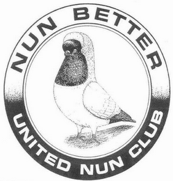NUN BETTER UNITED NUN CLUB logo