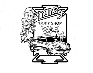 NUNES BODY SHOP WAX logo