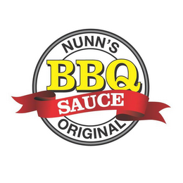 NUNN'S ORIGINAL BBQ SAUCE logo