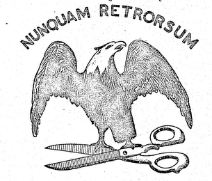 NUNQUAM RETRORSUM logo