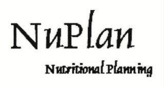 NUPLAN NUTRITIONAL PLANNING logo