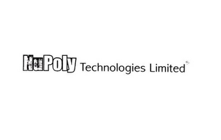 NUPOLY TECHNOLOGIES LIMITED logo