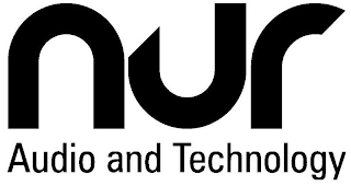 NUR AUDIO AND TECHNOLOGY logo