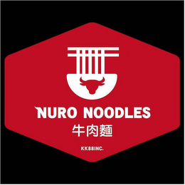 NURO NOODLES KK88INC. logo