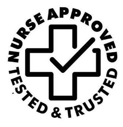 NURSE APPROVED TESTED & TRUSTED logo