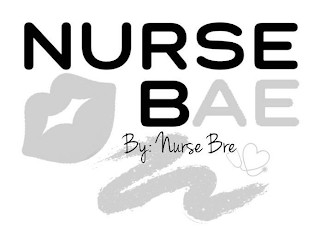 NURSE BAE BY: NURSE BRE logo