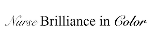 NURSE BRILLIANCE IN COLOR logo