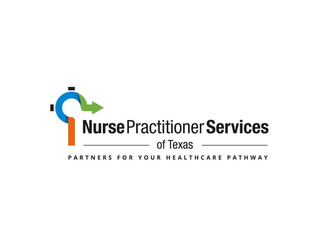 NURSE PRACTITIONER SERVICES OF TEXAS PARTNERS FOR YOUR HEALTHCARE PATHWAY logo