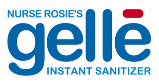 NURSE ROSIE'S GELLE INSTANT SANITIZER logo