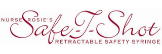 NURSE ROSIE'S SAFE-T-SHOT RETRACTABLE SAFETY SYRINGE logo