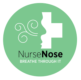 NURSENOSE BREATHE THROUGH IT logo