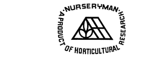 NURSERYMAN A PRODUCT OF HORTICULTURAL RESEARCH logo