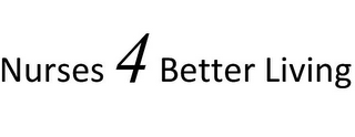 NURSES 4 BETTER LIVING logo