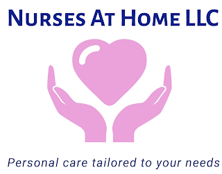 NURSES AT HOME LLC PERSONAL CARE TAILORED TO YOUR NEEDS logo