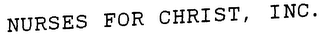 NURSES FOR CHRIST, INC. logo