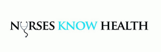 NURSES KNOW HEALTH logo