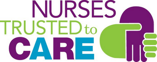 NURSES TRUSTED TO CARE logo