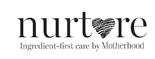NURTURE INGREDIENT-FIRST CARE BY MOTHERHOOD logo