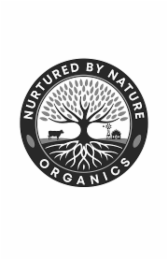 NURTURED BY NATURE ORGANICS logo