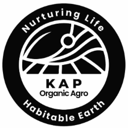 NURTURING LIFE HABITABLE EARTH KAP ORGANIC AGRO logo