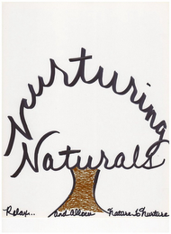 NURTURING NATURALS RELAX... AND ALLOW NATURE TO NURTURE logo
