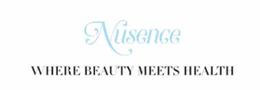 NUSENCE WHERE BEAUTY MEETS HEALTH logo