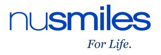 NUSMILES FOR LIFE. logo