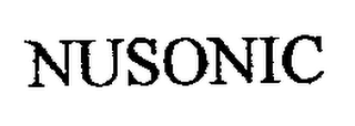 NUSONIC logo