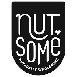 NUT SOME NUTURALLY WHOLESOME logo