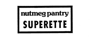 NUTMEG PANTRY SUPERETTE logo