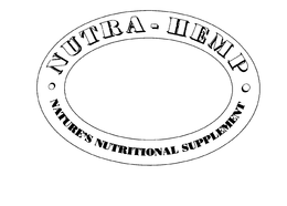 NUTRA - HEMP NATURE'S NUTRITIONAL SUPPLEMENT logo