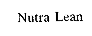 NUTRA LEAN logo