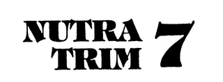 NUTRA TRIM 7 logo